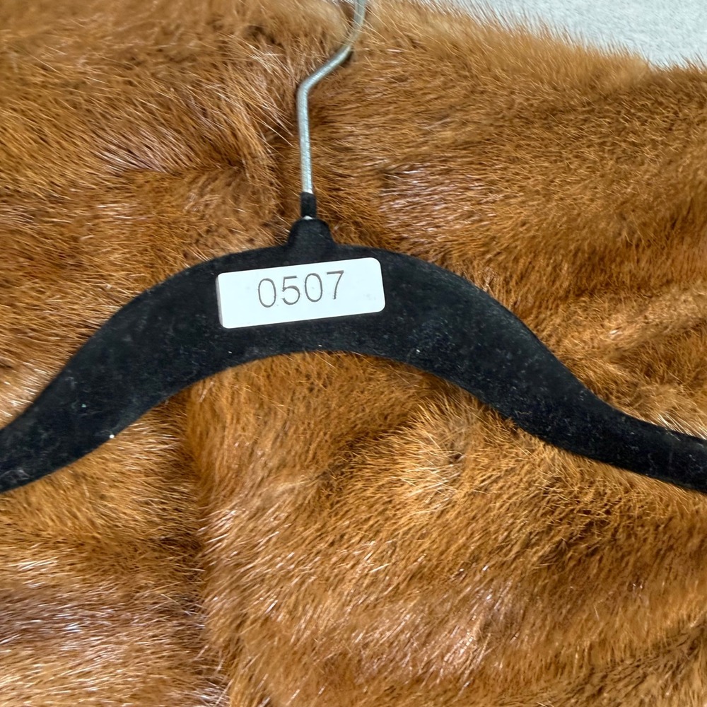 Brodey Draimin Furs Stole Women OS Brown Vintage Real Fur Wrap Glam Mob Wife - Picture 7 of 11